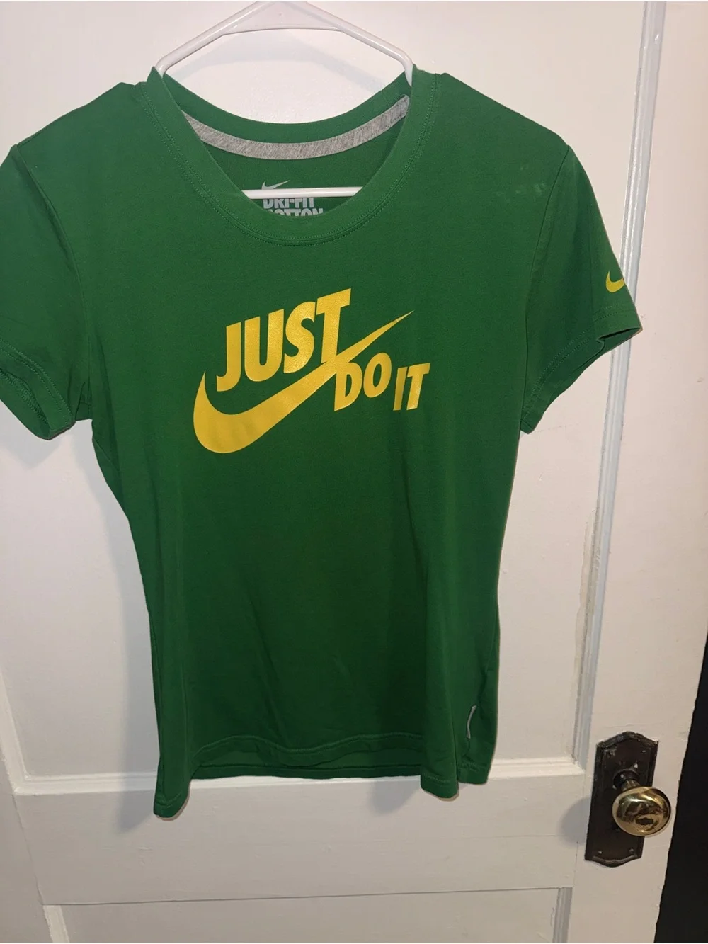 Nike Green T-Shirt with Yellow 